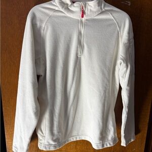 Gill outer wear White Quarter-Zip Pullover